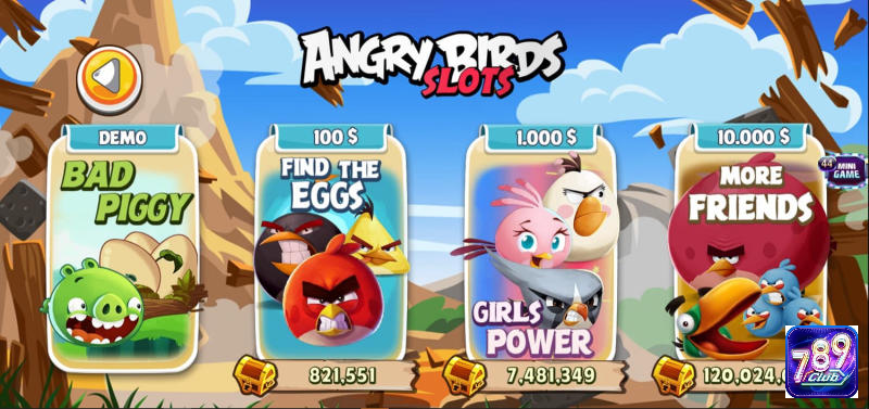 Hướng dẫn chơi Angry Bird 789club